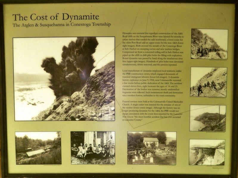 The Cost of Dynamite Marker image. Click for full size.