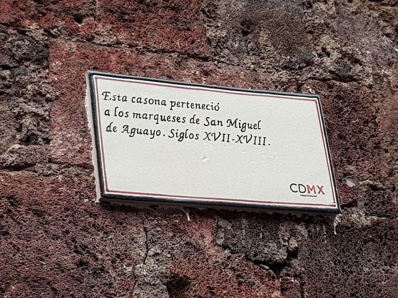 The Marquis of San Miguel de Aguayo Marker. Click for full size. The Marquis of San Miguel de Aguayo Marker image. Click for full size.