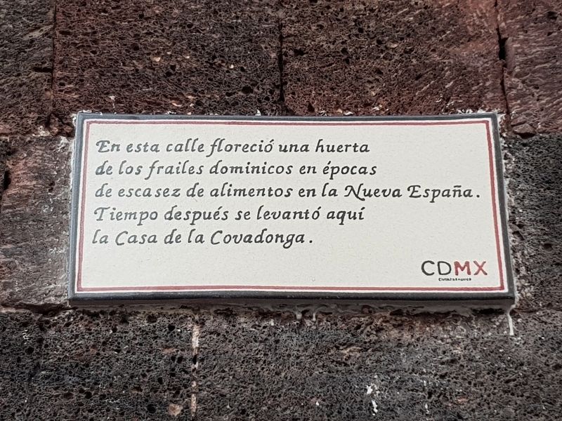 The House of Covadonga Marker. Click for full size. The House of Covadonga Marker image. Click for full size.