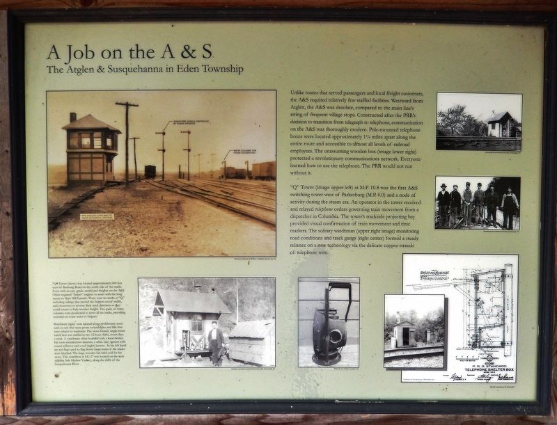 A Job on the A & S Marker image. Click for full size.