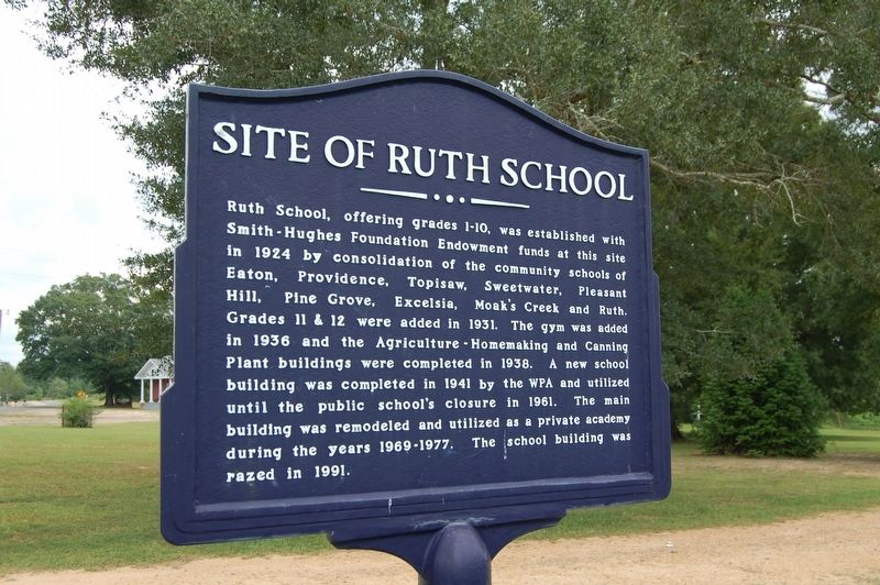 Site of Ruth School Marker image. Click for full size.