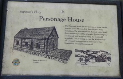 Parsonage House Marker image. Click for full size.