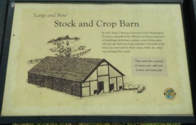 Stock and Crop Barn Marker image. Click for full size.