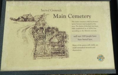 Main Cemetery Marker. Click for full size. Main Cemetery Marker image. Click for full size.