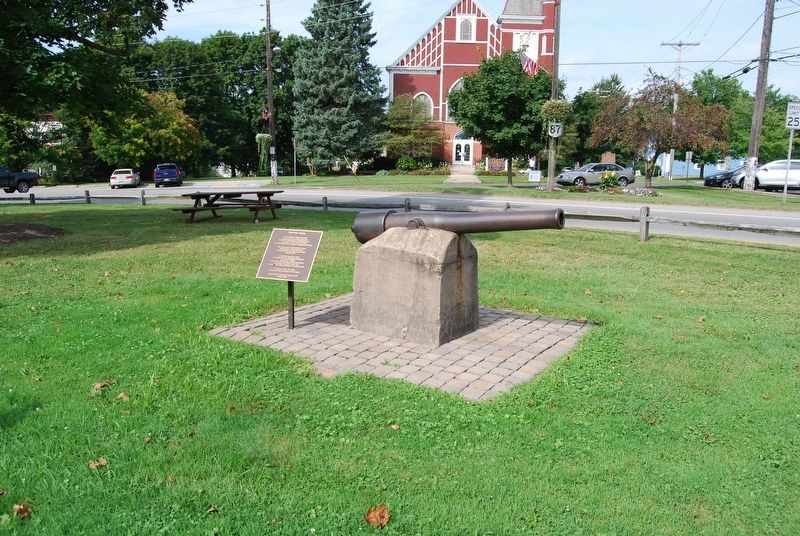 Civil War Cannon Marker image. Click for full size.
