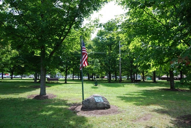 Erected to the Memory of the Soldiers of the American Revolution Marker. Click for full size. Erected to the Memory of the Soldiers of the American Revolution Marker image. Click for full size.