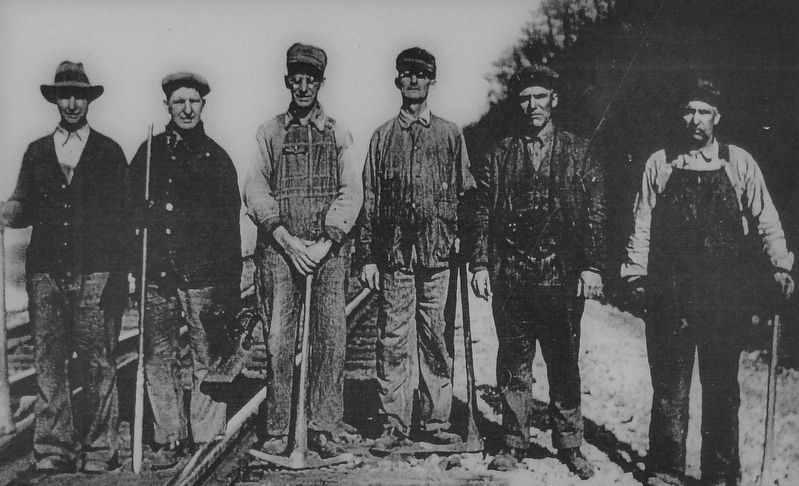 Marker detail: Track Gang image. Click for full size.
