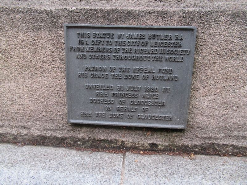 Richard III Marker. Click for full size. Richard III Marker image. Click for full size.