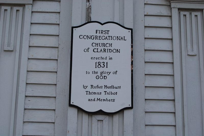 Additional signage on the church image. Click for full size.