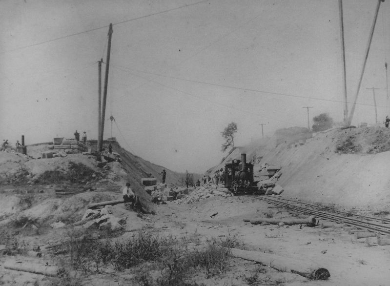 Marker detail: road bridge construction. Click for full size. Marker detail: road bridge construction image. Click for full size.