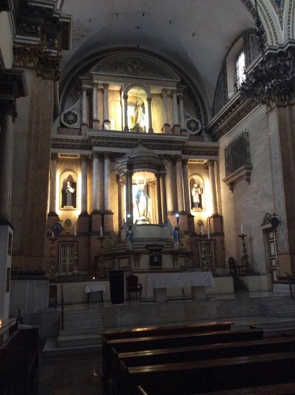 The main altar of the Convent of La Concepción. Click for full size. The main altar of the Convent of La Concepción image. Click for full size.