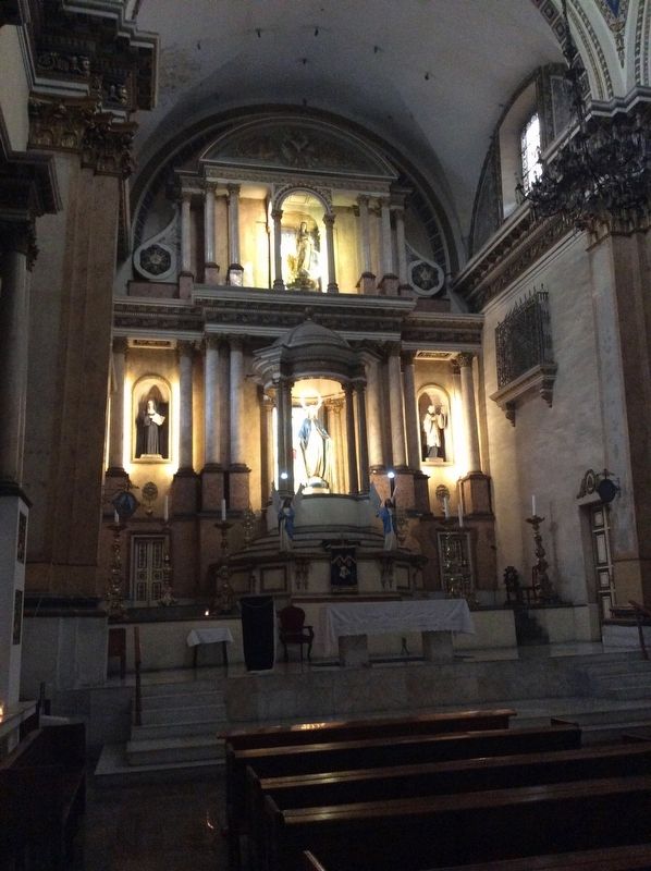 The main altar of the Convent of La Concepcin image. Click for full size.
