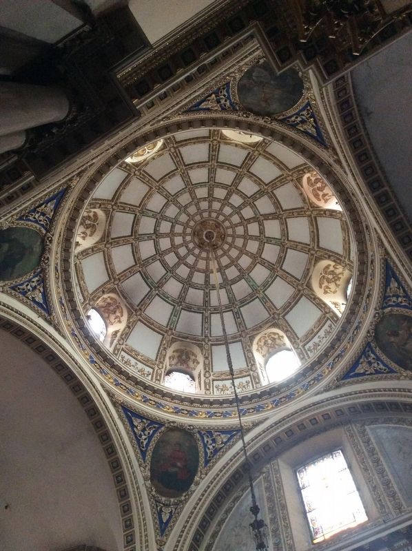 The dome of the Convent of La Concepción. Click for full size. The dome of the Convent of La Concepción image. Click for full size.