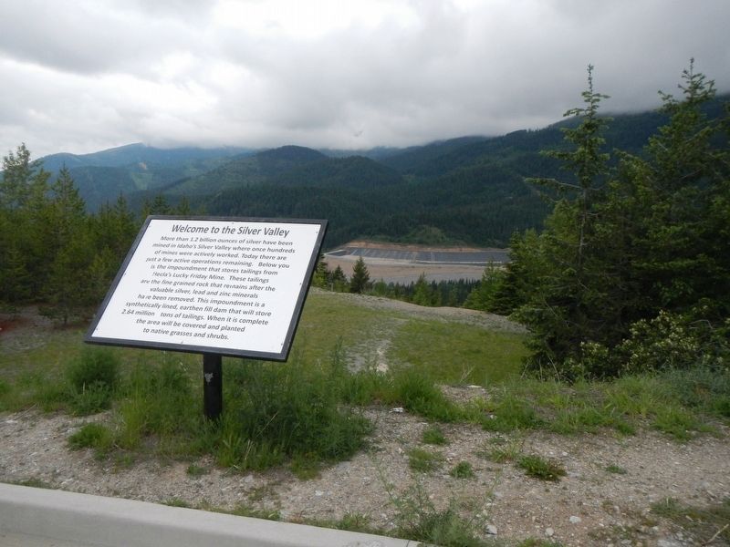 Welcome to Silver Valley Marker. Click for full size. Welcome to Silver Valley Marker image. Click for full size.