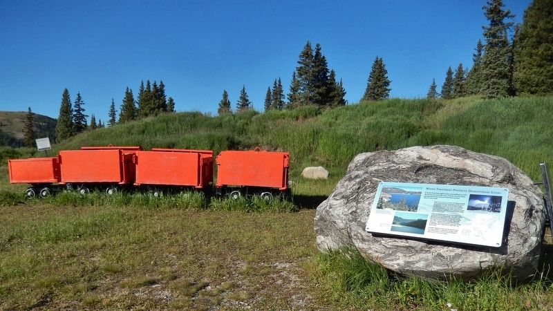 Water Treatment Protects Downstream Users Marker (<i>wide view</i>). Click for full size. Water Treatment Protects Downstream Users Marker (<i>wide view</i>) image. Click for full size.