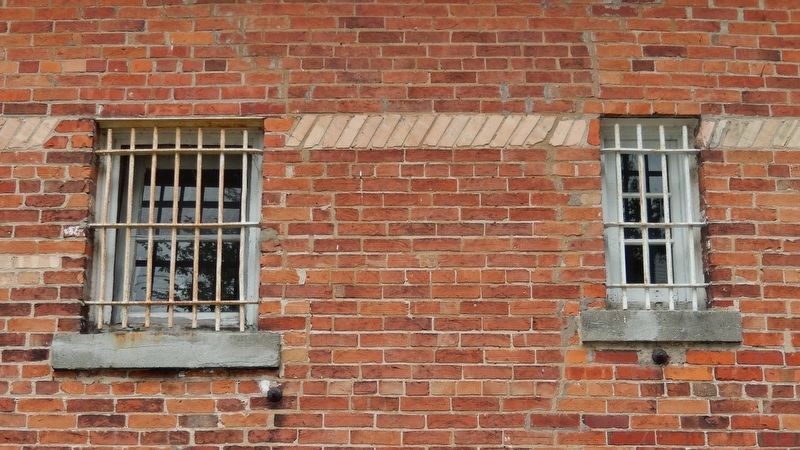 1880 Cheboygan County Jail (<i>masonry & window detail</i>) image. Click for full size.