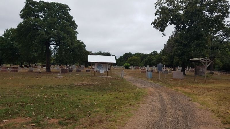 Earle's Chapel Cemetery Marker image. Click for full size.