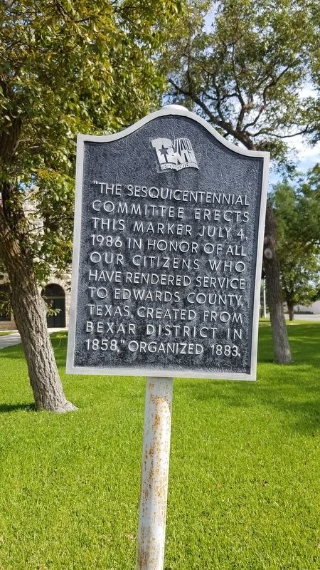 The Sesquicentennial Committee Erects This Marker Marker image. Click for full size.