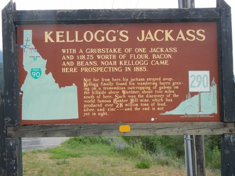 Kellogg's Jackass Marker image. Click for full size.