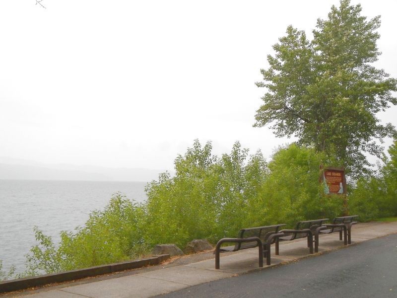Lake Steamers Marker. Click for full size. Lake Steamers Marker image. Click for full size.