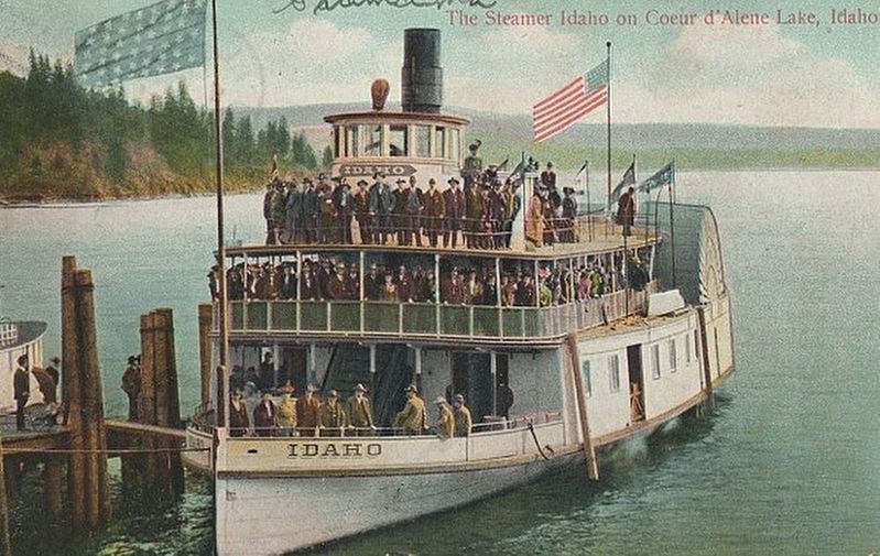 The Steamer Idaho. Click for full size. The Steamer Idaho image. Click for full size.