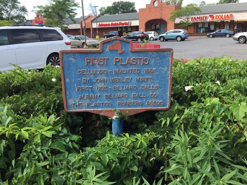 First Plastic Marker. Click for full size. First Plastic Marker image. Click for full size.