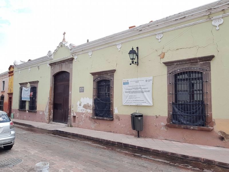 House of José María Sánchez and Marker. Click for full size. House of José María Sánchez and Marker image. Click for full size.