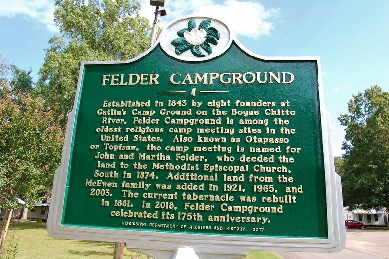 Felder Campground Marker image. Click for full size.