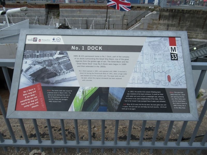 No. 1 Dock Marker. Click for full size. No. 1 Dock Marker image. Click for full size.