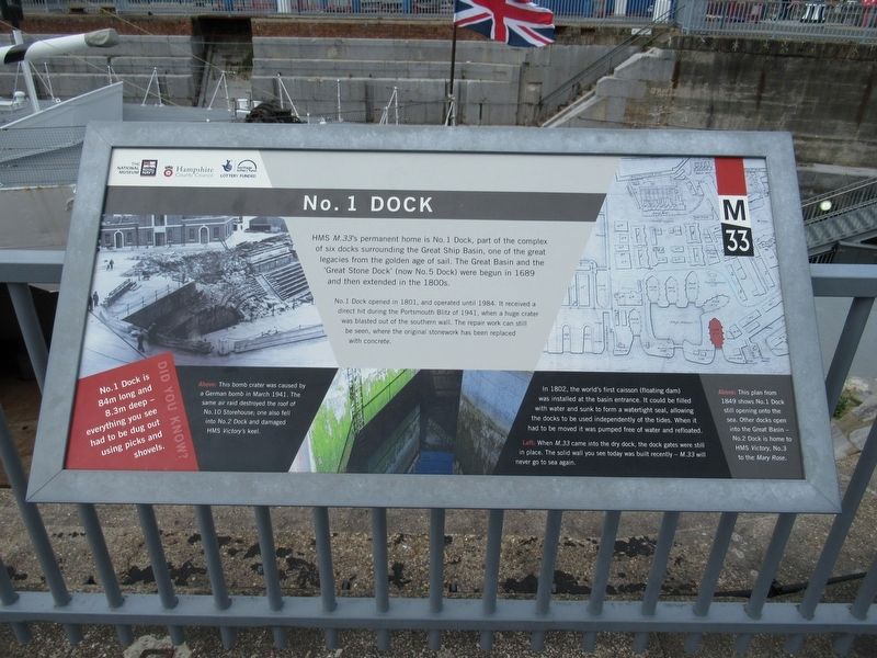 No. 1 Dock Marker image. Click for full size.