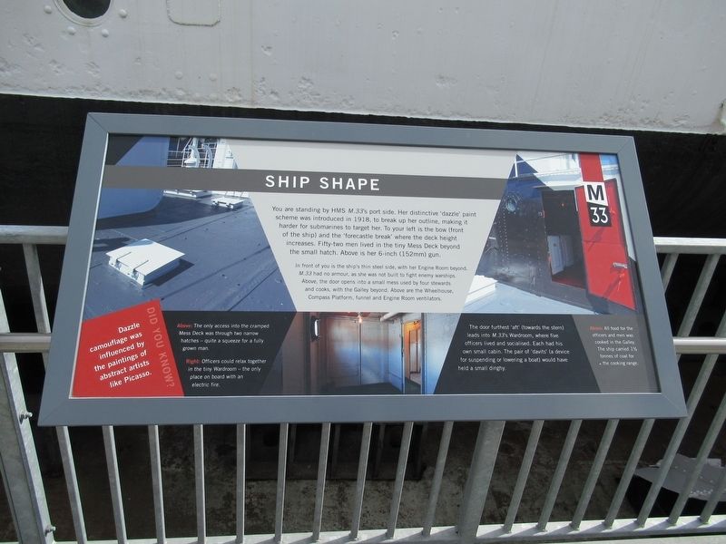 Ship Shape Marker image. Click for full size.