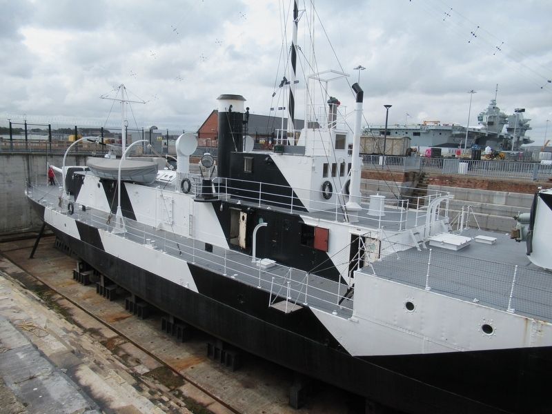 HMS <i>M.33</i>'s Dazzle Camouflage Scheme image. Click for full size.