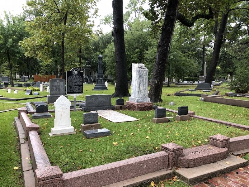 Anson Jones Gravesite image. Click for full size.