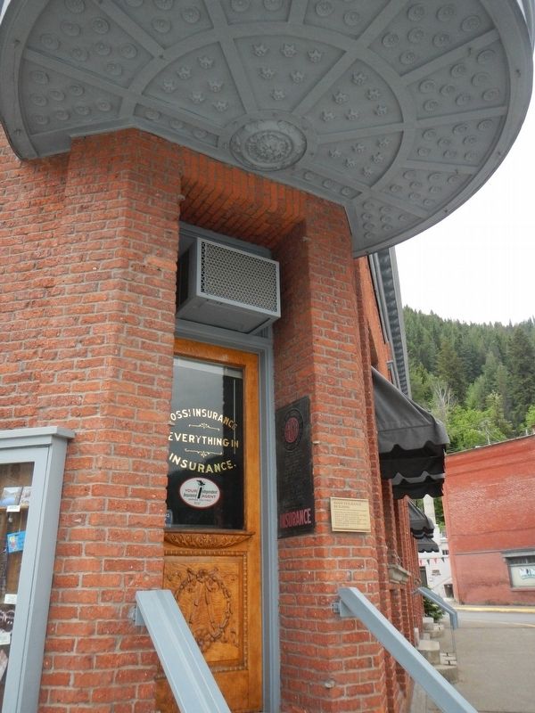 Rossi Insurance Building Marker. Click for full size. Rossi Insurance Building Marker image. Click for full size.
