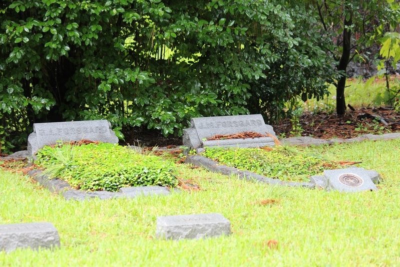 Gustav August Forsgard Grave Marker. Click for full size. Gustav August Forsgard Grave Marker image. Click for full size.