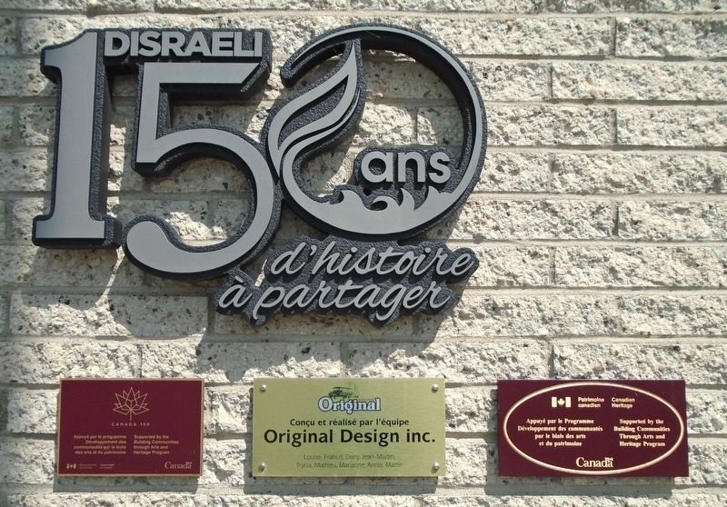 Disraeli - 150 ans d'histoire a partager Marker image. Click for full size.