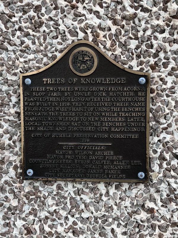 Trees of Knowledge Marker. Click for full size. Trees of Knowledge Marker image. Click for full size.