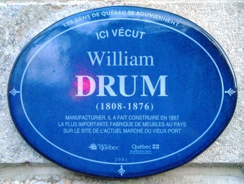 William Drum Marker. Click for full size. William Drum Marker image. Click for full size.