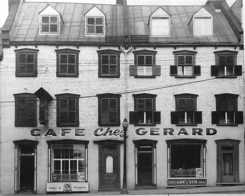 Cafe <i>Chez Gerard</i>. Click for full size. Cafe <i>Chez Gerard</i> image. Click for full size.
