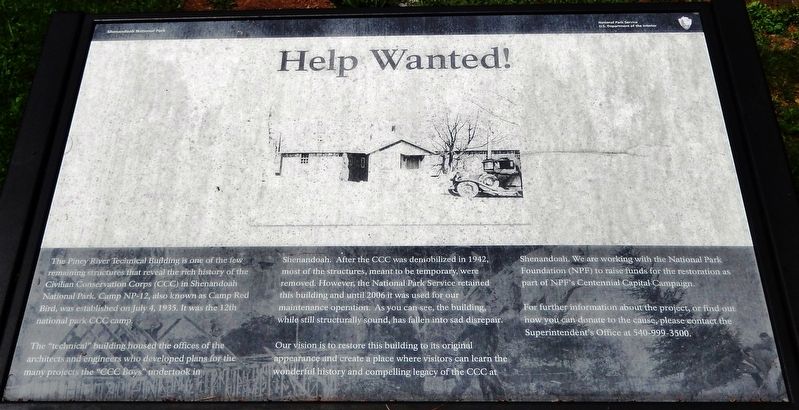 Help Wanted! Marker image. Click for full size.