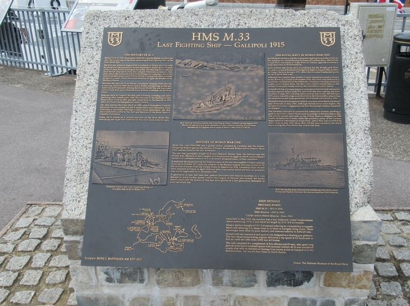 HMS M.33 Marker image. Click for full size.