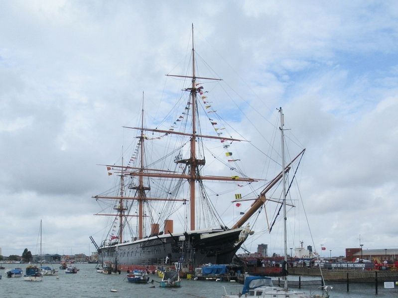 HMS Warrior. Click for full size. HMS Warrior image. Click for full size.