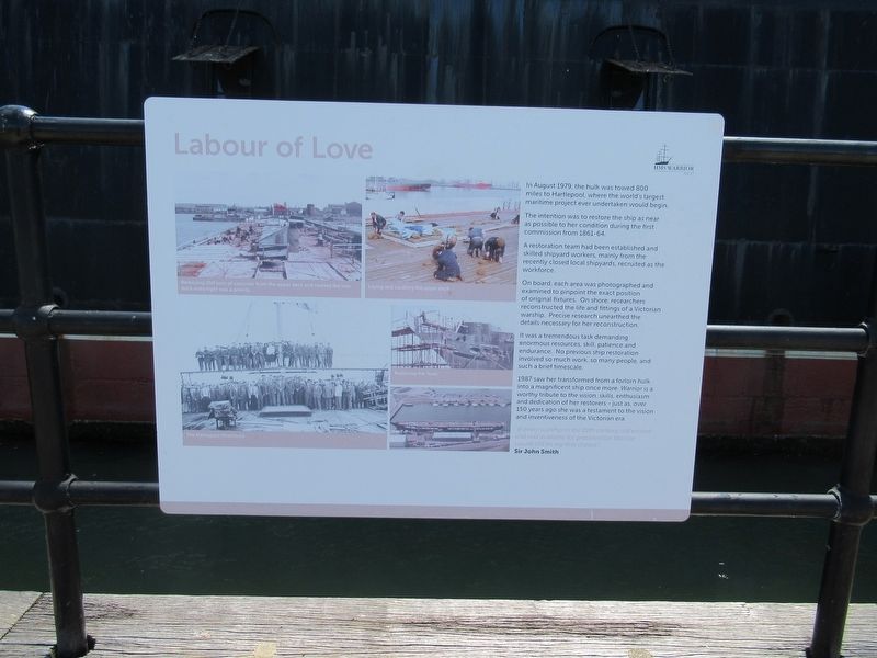 Labour of Love Marker. Click for full size. Labour of Love Marker image. Click for full size.