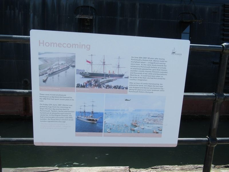 Homecoming Marker. Click for full size. Homecoming Marker image. Click for full size.