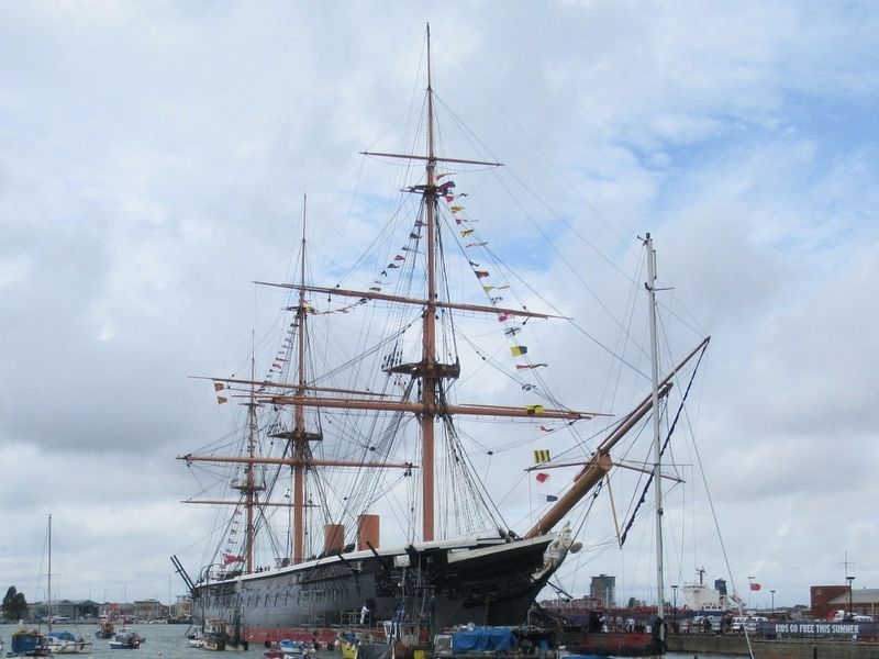 HMS Warrior. Click for full size. HMS Warrior image. Click for full size.