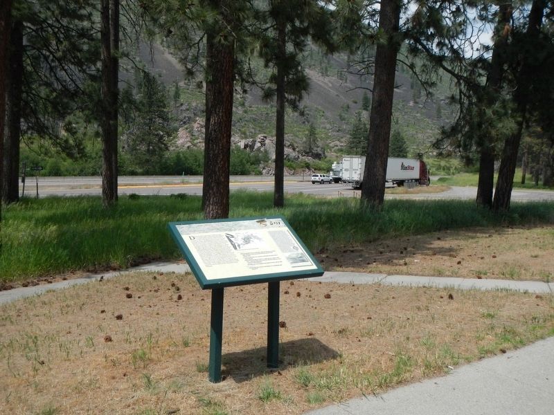 Glacial Lake Missoula Marker. Click for full size. Glacial Lake Missoula Marker image. Click for full size.