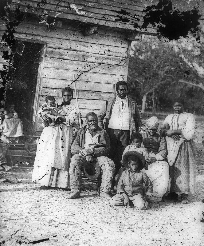 Five Generations of an African American Family, 1862 image. Click for full size.