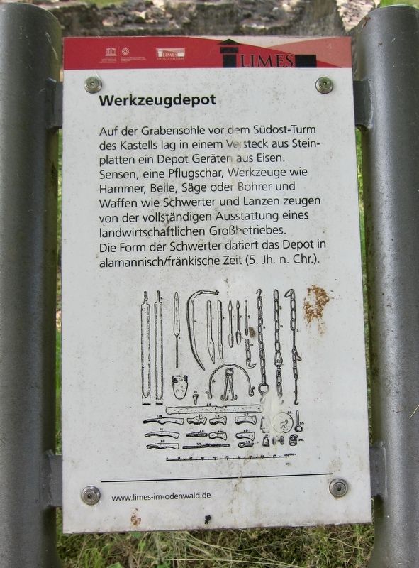 Werkzeugdepot / Tool Station Marker image. Click for full size.