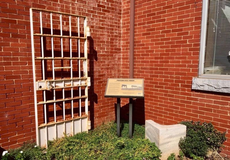 Prison Cell Door and the Marker. Click for full size. Prison Cell Door and the Marker image. Click for full size.