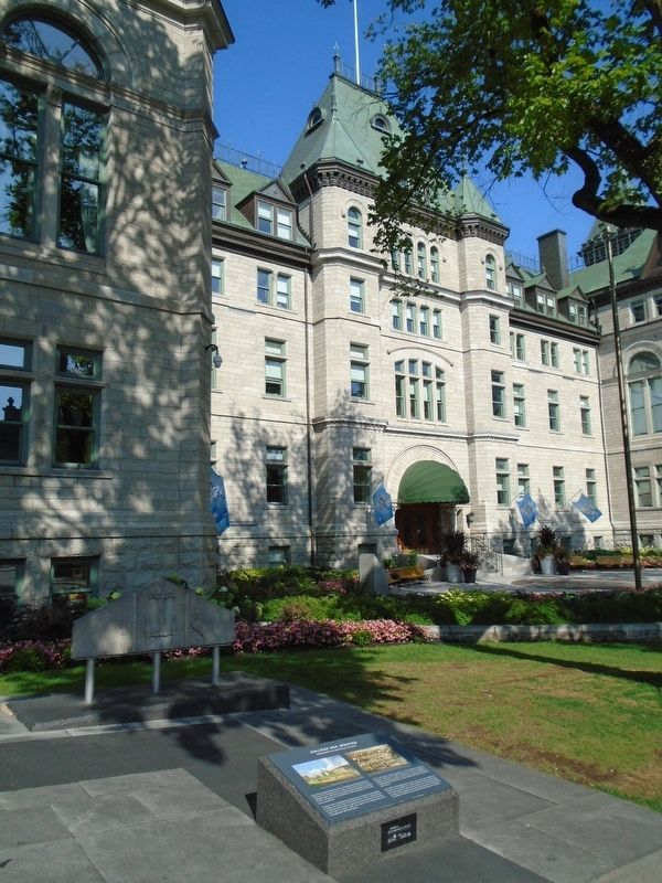 Collège des Jésuites / Jesuit College Marker. Click for full size. Collège des Jésuites / Jesuit College Marker image. Click for full size.